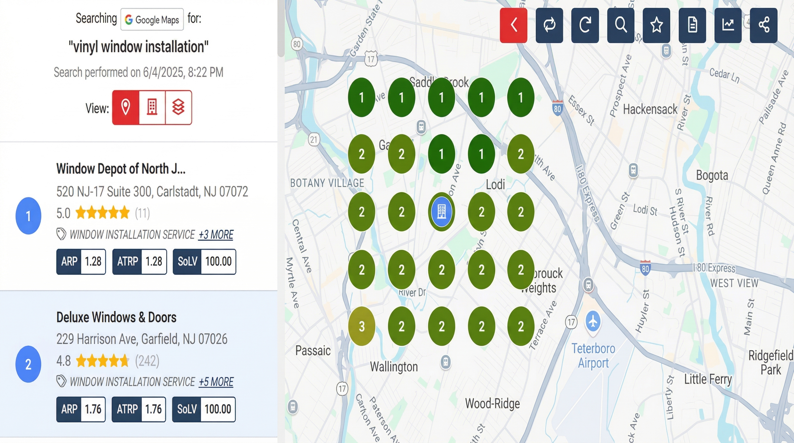Deluxe Windows ranking after Local SEO